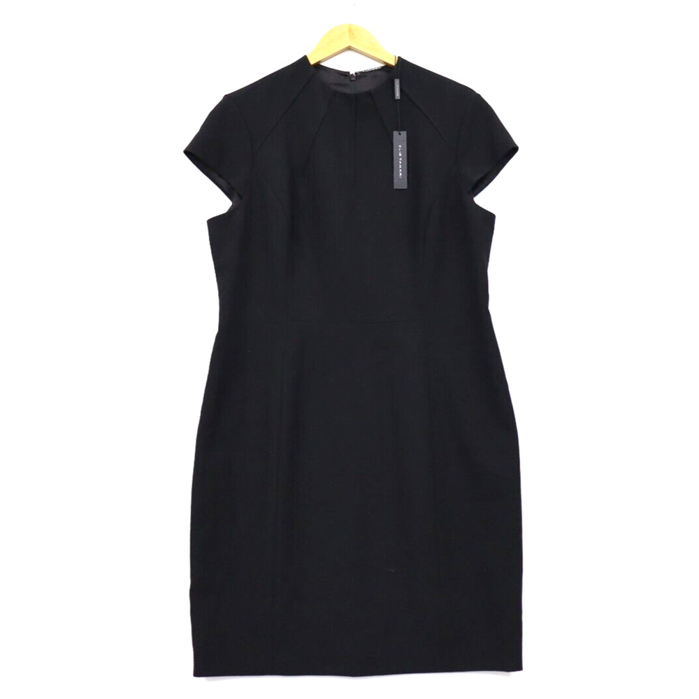 NWT Elie Tahari Career Capsule Crepe Dart Dress Freida Sheath Size 16 MSRP $368